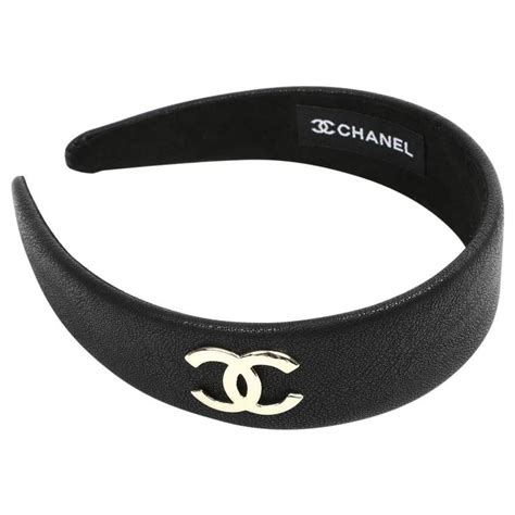 chanel chain headband|Chanel headbands for women.